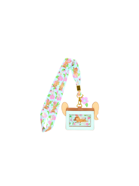 Lanière tour de cou floral Bambi Import Disney