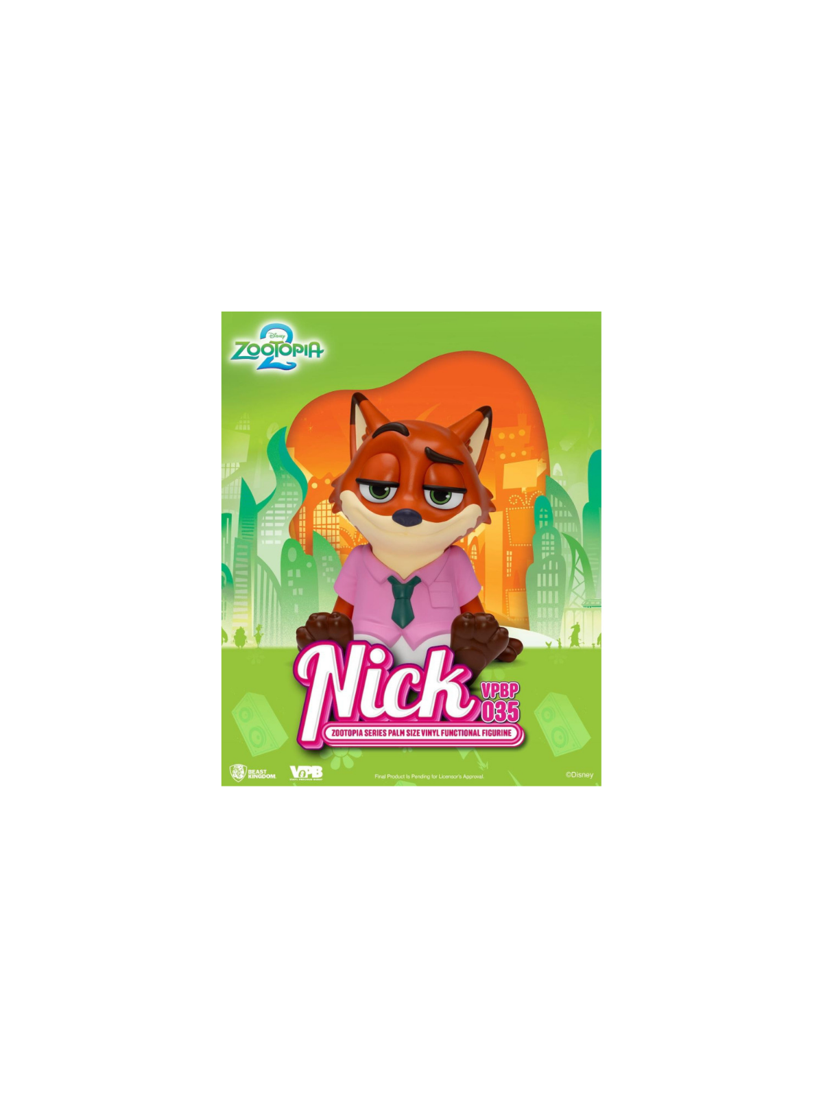 Tirelire Nick Zootopie 2 Disney