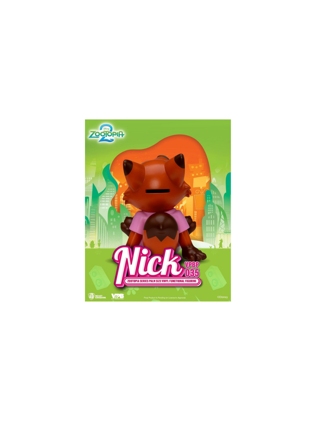 Tirelire Nick Zootopie 2 Disney