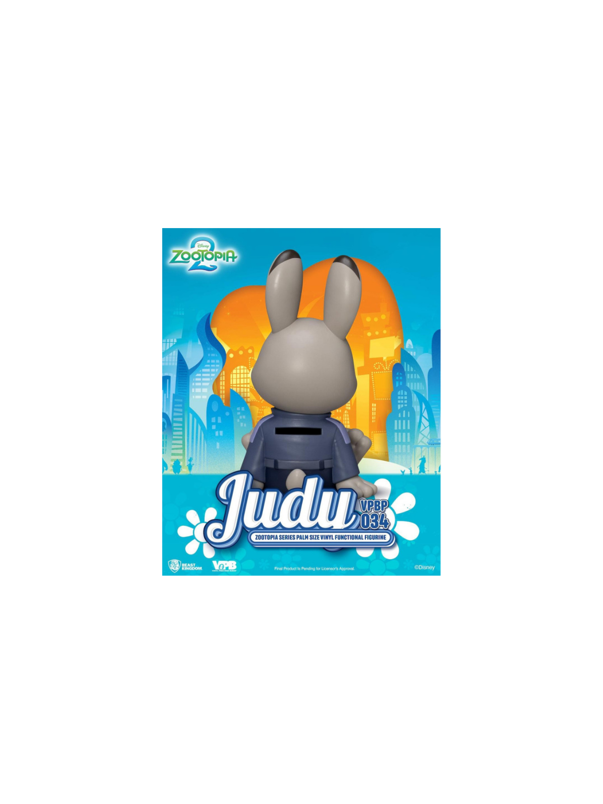 Tirelire Judy Zootopie 2 Disney