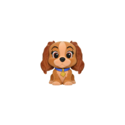 Tirelire Lady flocked Disney Dogs