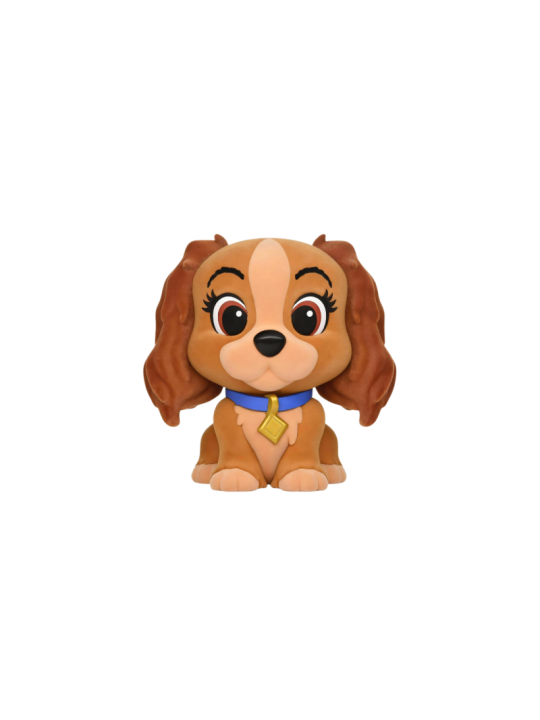 Tirelire Lady flocked Disney Dogs