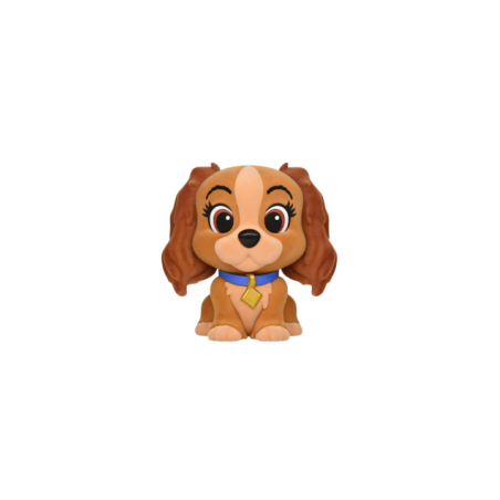 Tirelire Lady flocked Disney Dogs