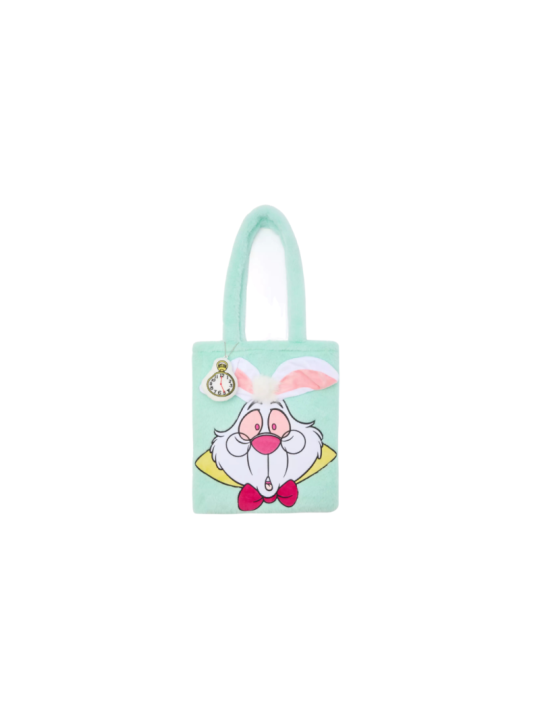 Totebag White rabbit plush Alice au pays des merveilles Import Disney