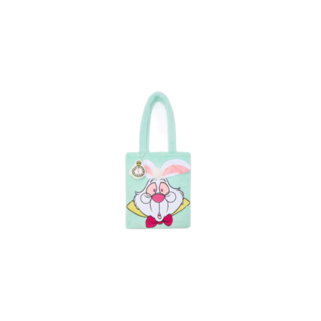 Totebag White rabbit plush Alice au pays des merveilles Import Disney