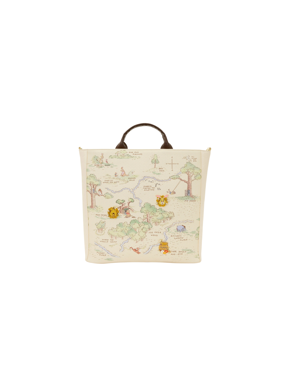 Totebag loungefly foret des reves bleus winnie l'ourson