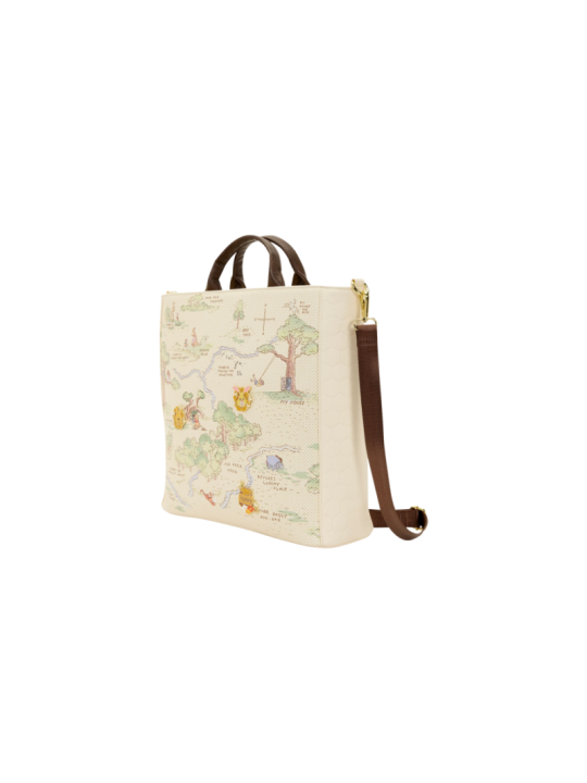 Totebag loungefly foret des reves bleus winnie l'ourson