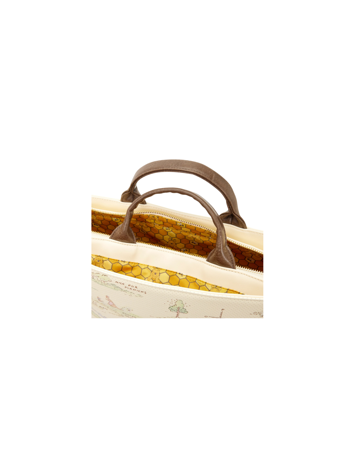 Totebag loungefly foret des reves bleus winnie l'ourson