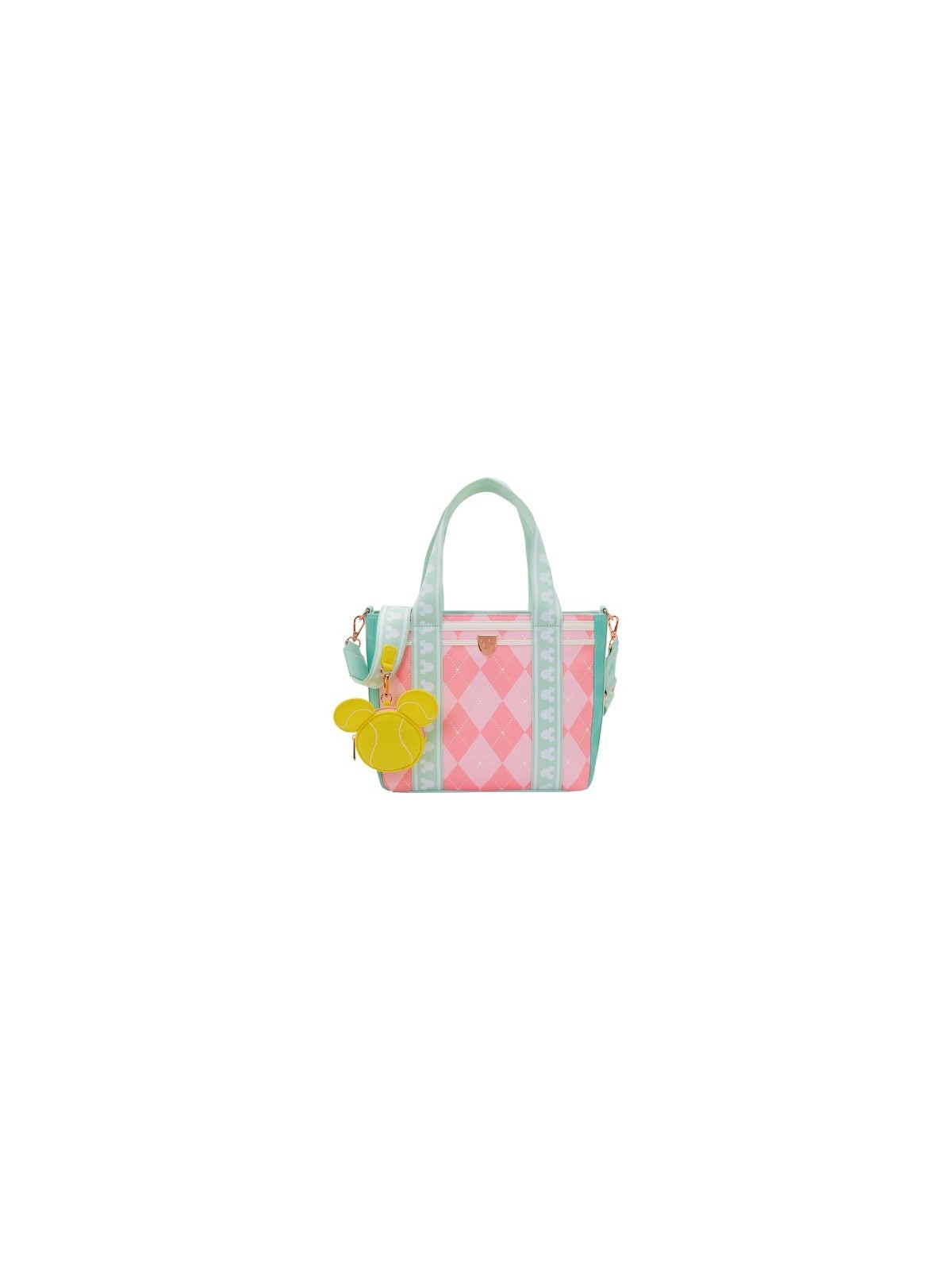 Tote bag avec porte monnaie Mickey et ses amis Tennis LOUNGEFLY