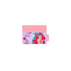 Porte cartes loungefly floral dream ariel la petite sirène import