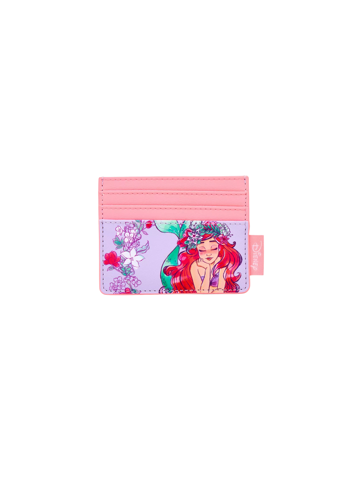 Porte cartes loungefly floral dream ariel la petite sirène import