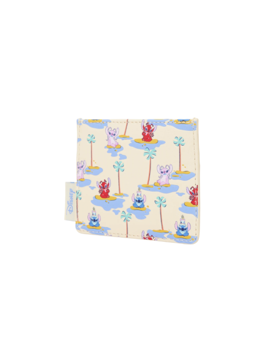 Porte cartes loungefly angel et leroy lilo & stitch