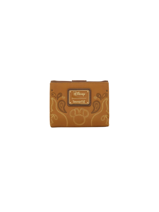 Portefeuille loungefly western patterned minnie mouse import