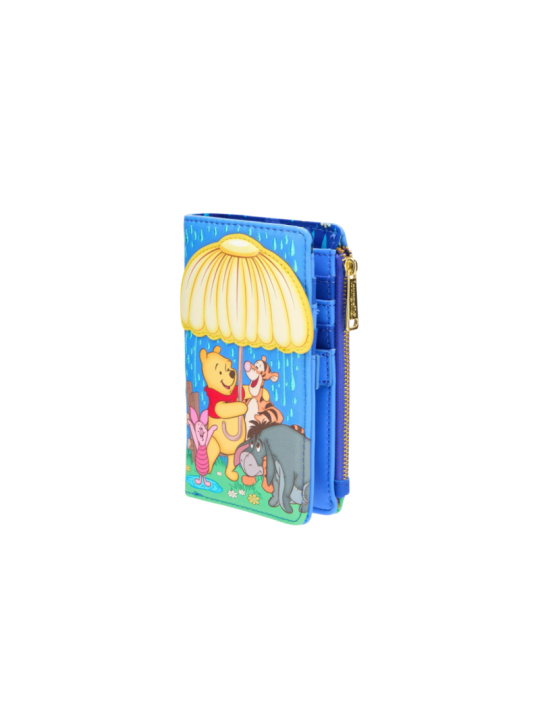 Portefeuille loungefly rainy umbrella scene winnie l'ourson import