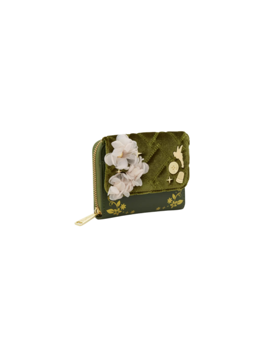 Portefeuille loungefly velvet quilted clochette