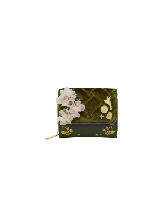 Portefeuille loungefly velvet quilted clochette