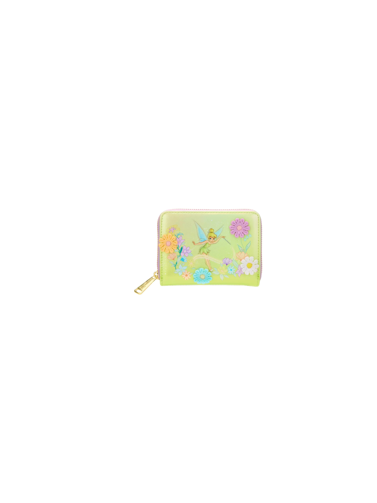 Portefeuille loungefly flower irridescent fée clochette