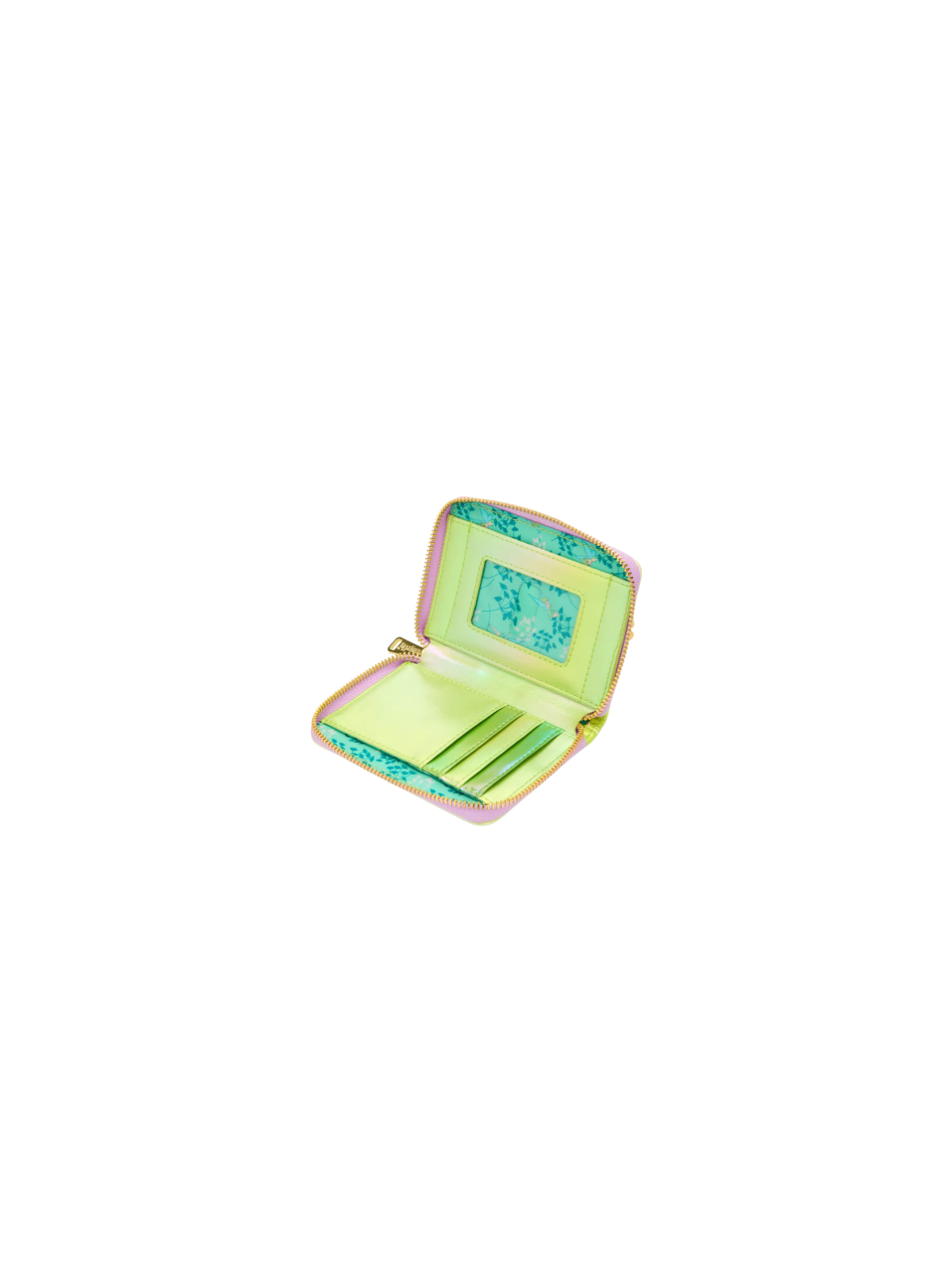 Portefeuille loungefly flower irridescent fée clochette