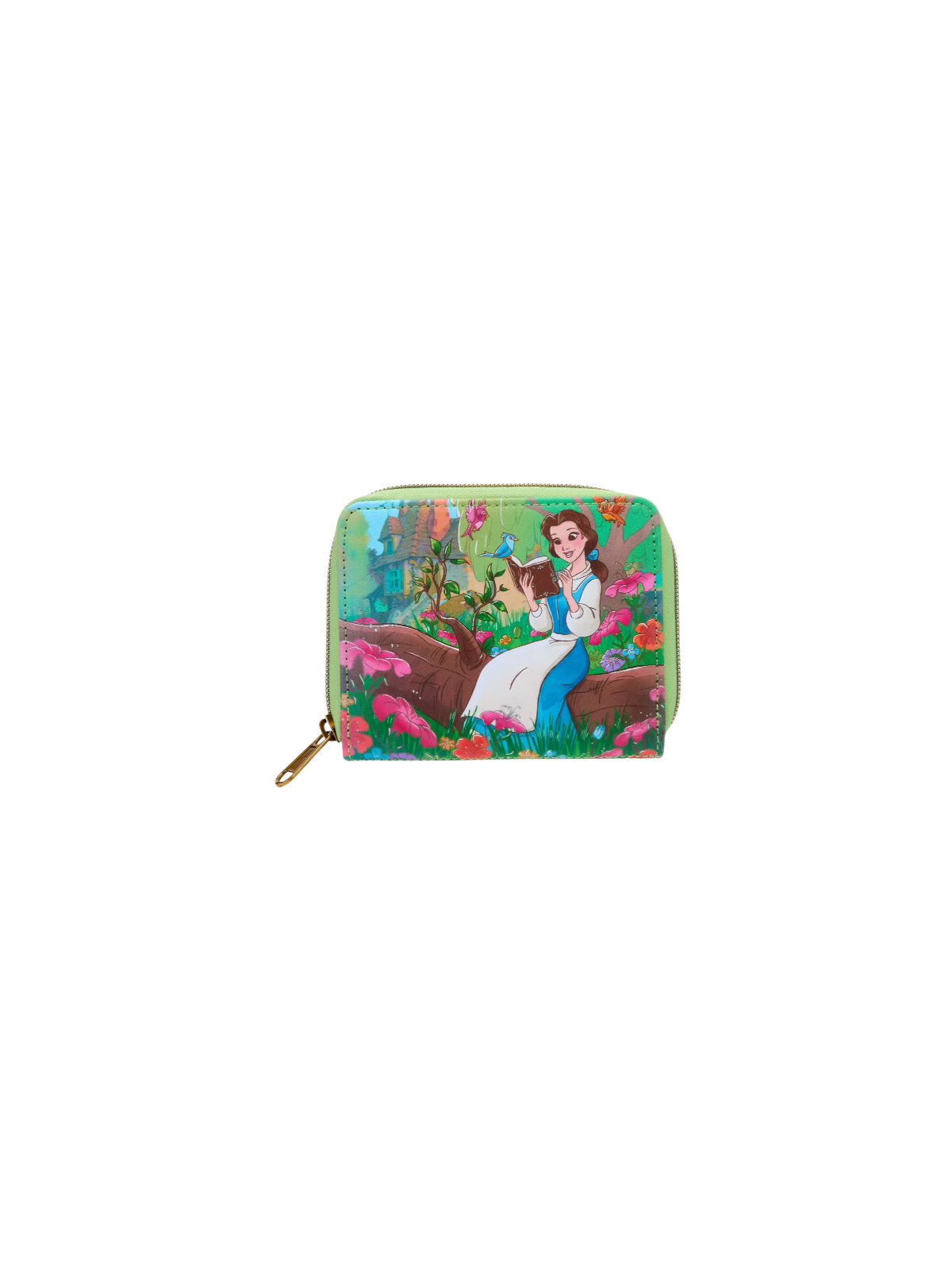 Portefeuille loungefly belle reading la belle & la bete