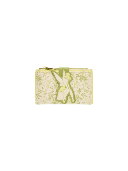 Portefeuille loungefly clochette floral aop peter pan