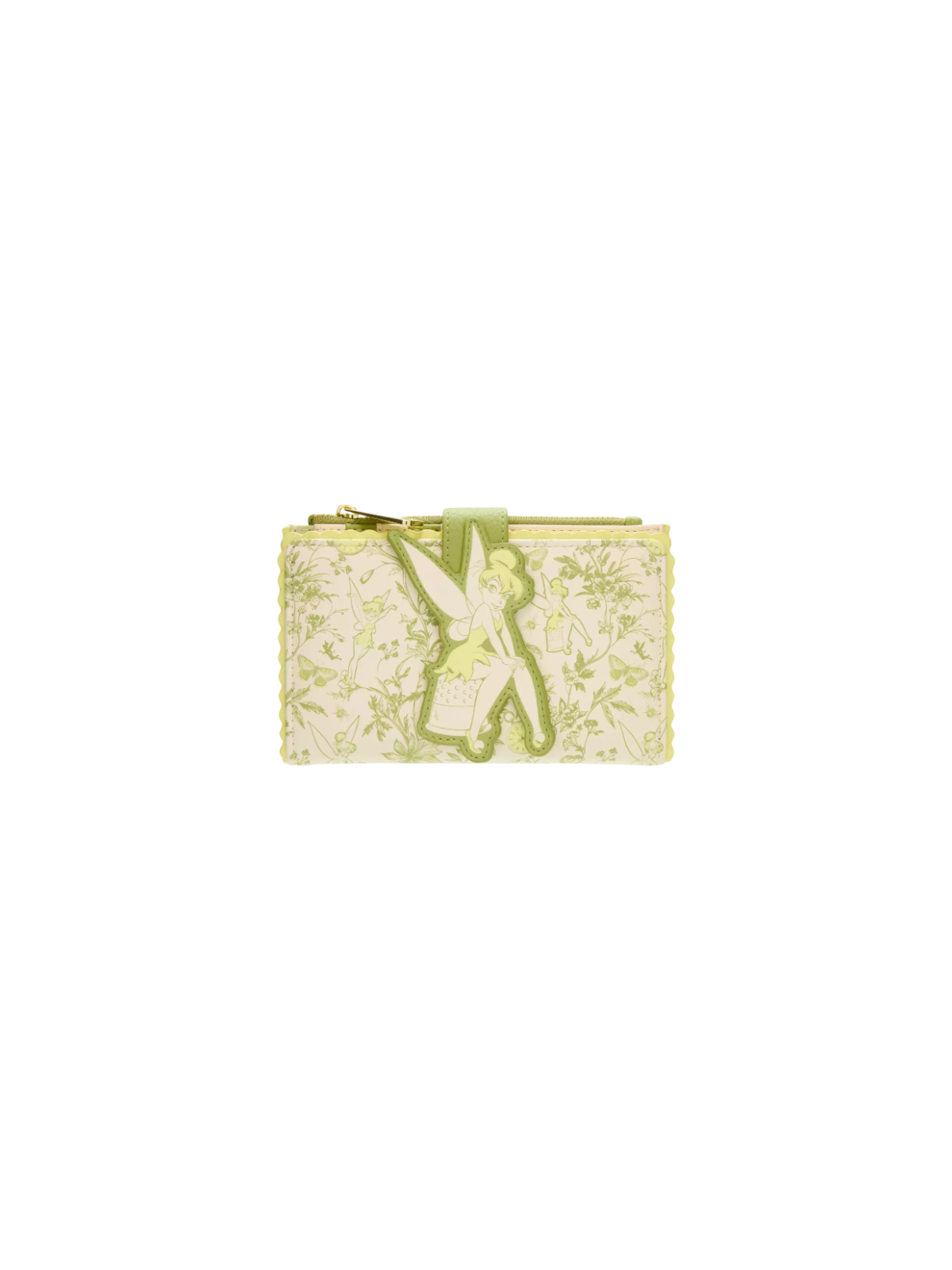 Portefeuille loungefly clochette floral aop peter pan