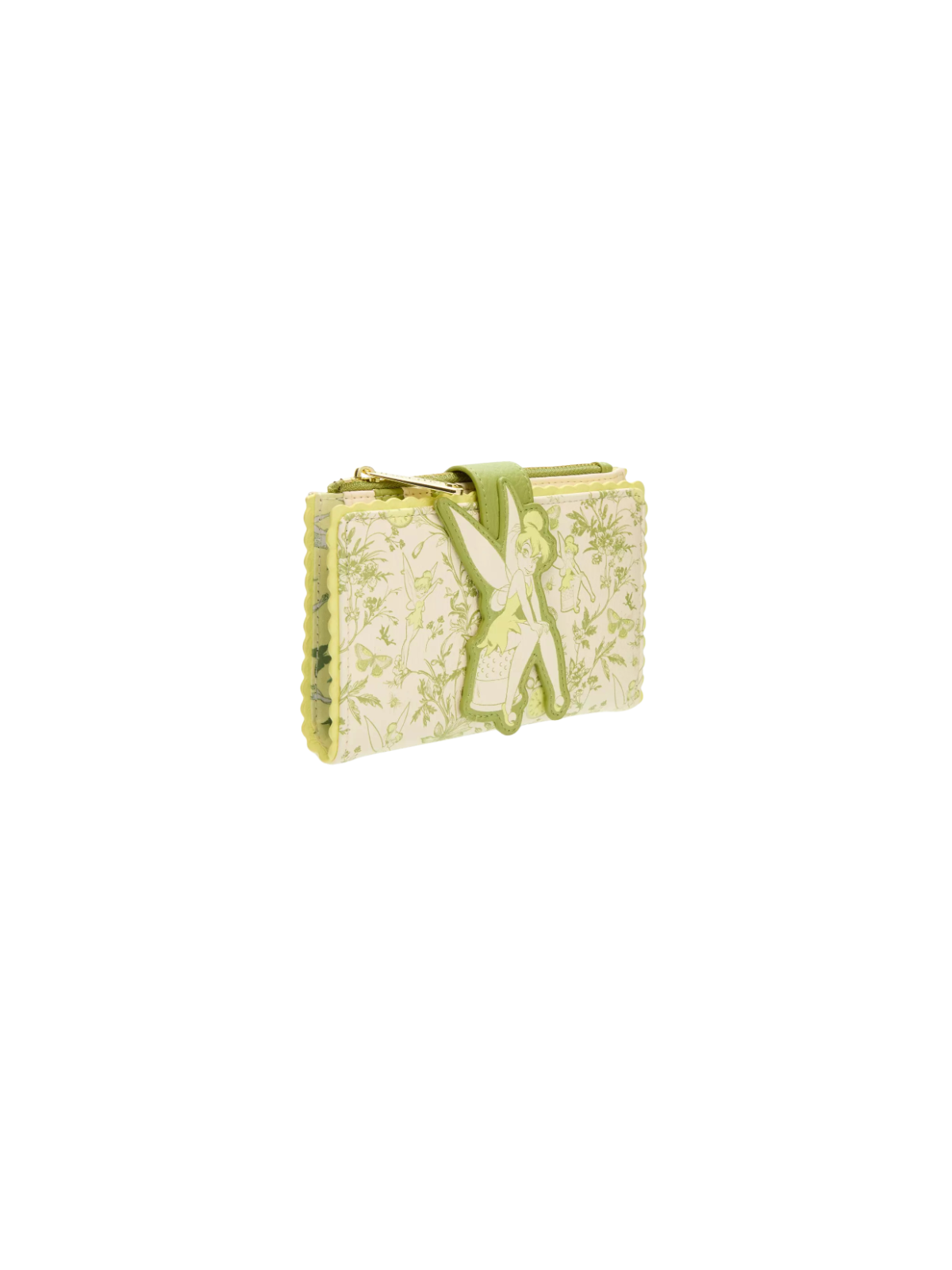 Portefeuille loungefly clochette floral aop peter pan