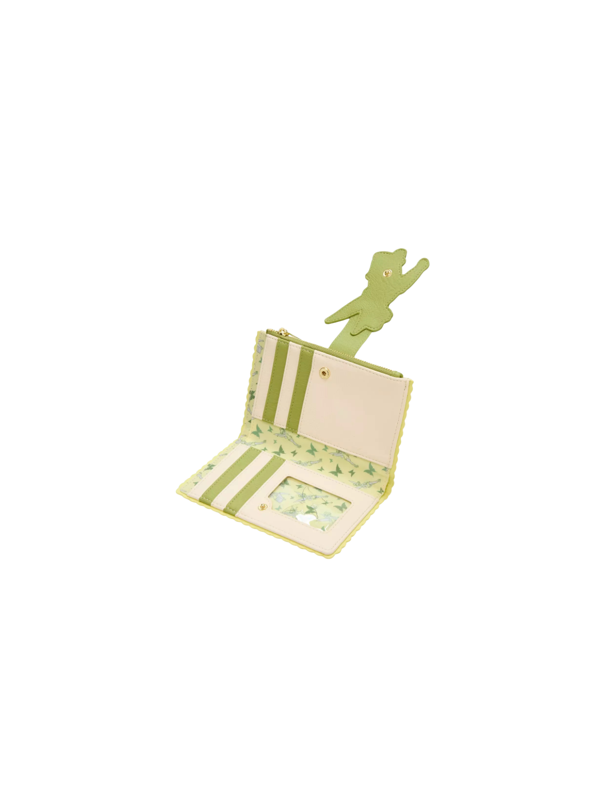 Portefeuille loungefly clochette floral aop peter pan