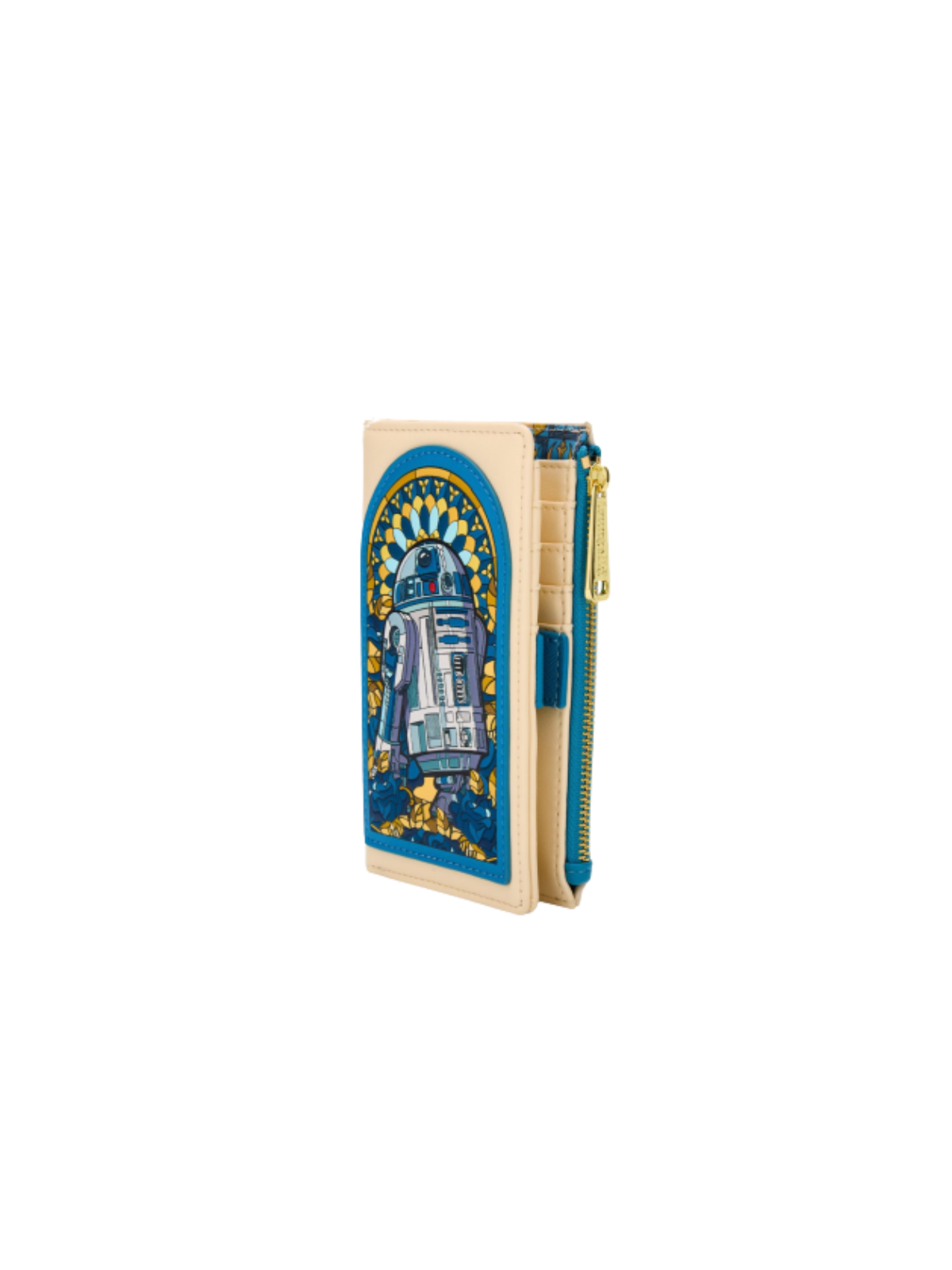 Portefeuille loungefly R2D2 Stained glass portrait star wars