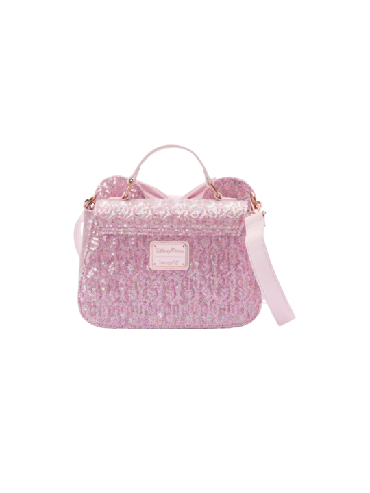 Sac a bandouliere loungefly rose pearl minnie mouse import