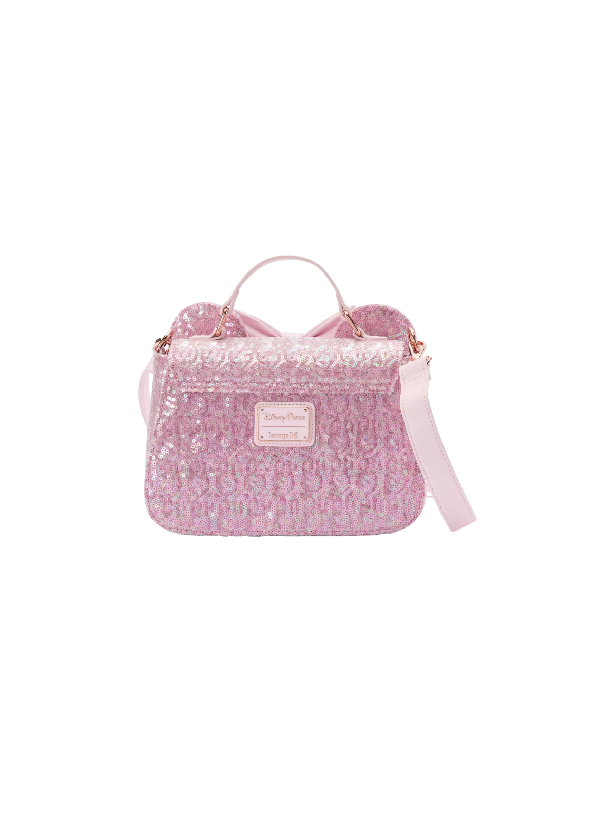 Sac a bandouliere loungefly rose pearl minnie mouse import
