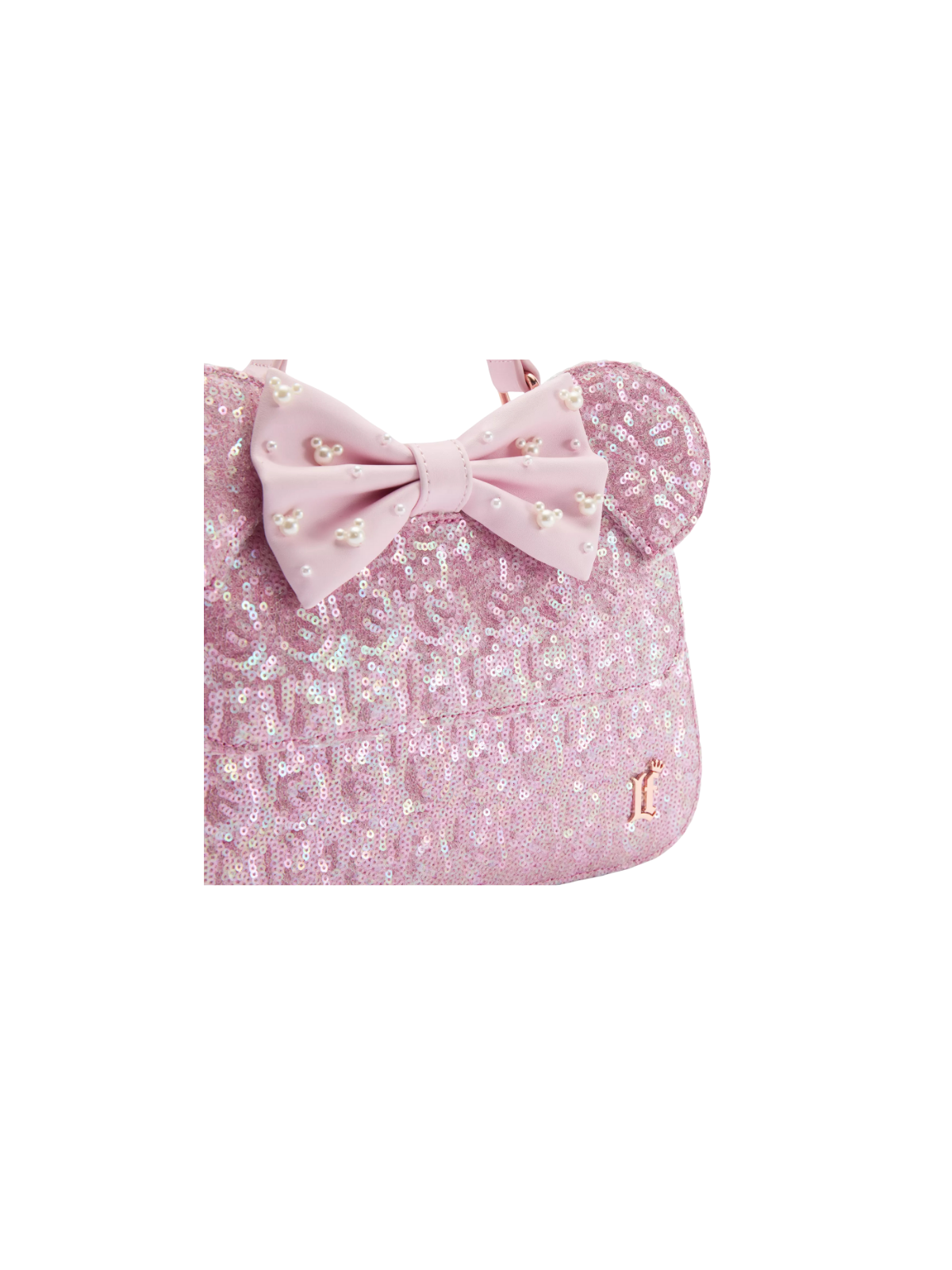 Sac a bandouliere loungefly rose pearl minnie mouse import
