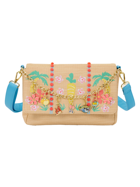 Sac a bandouliere loungefly zootopie 2 embroidered charm