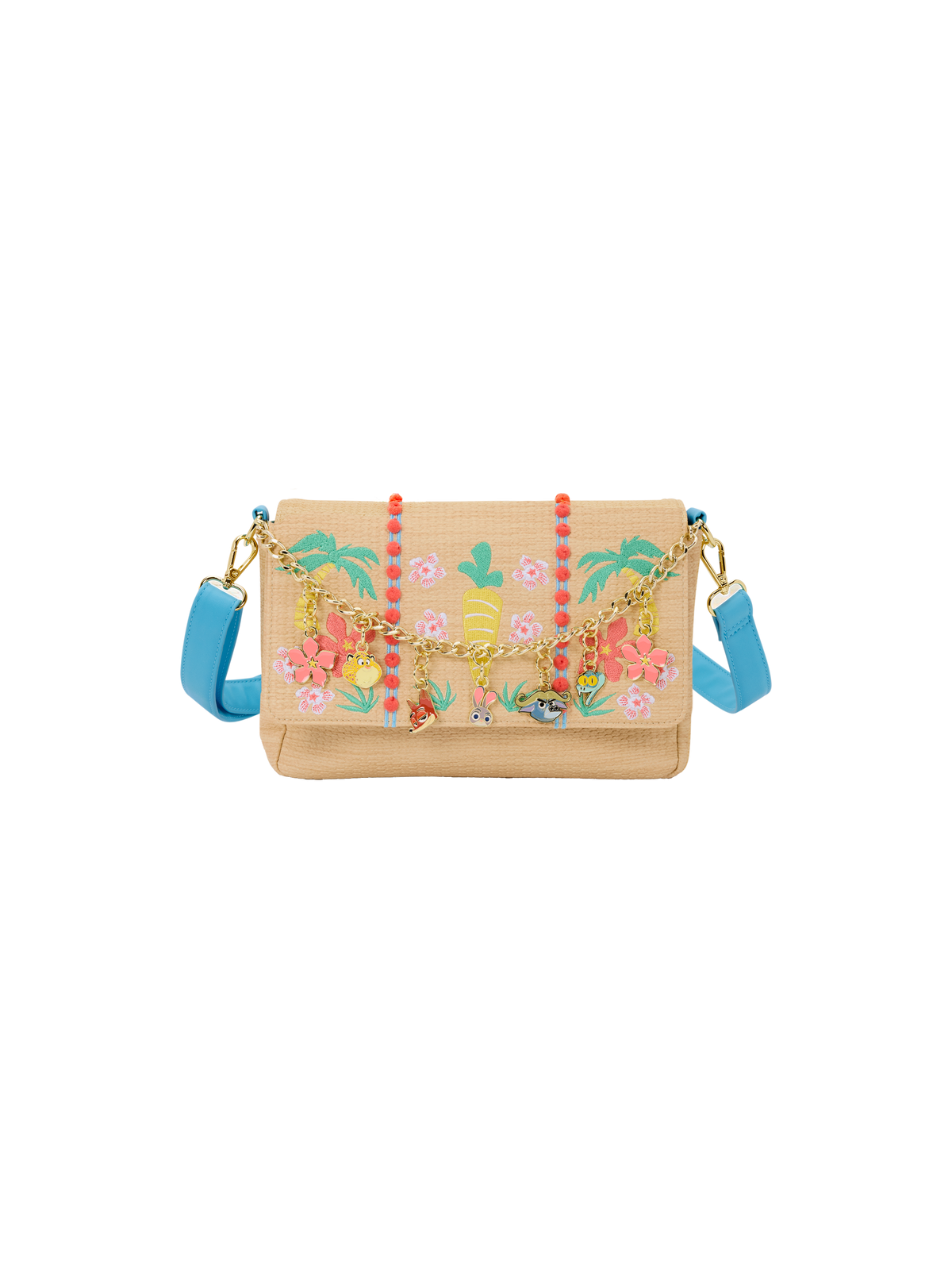 Sac a bandouliere loungefly zootopie 2 embroidered charm