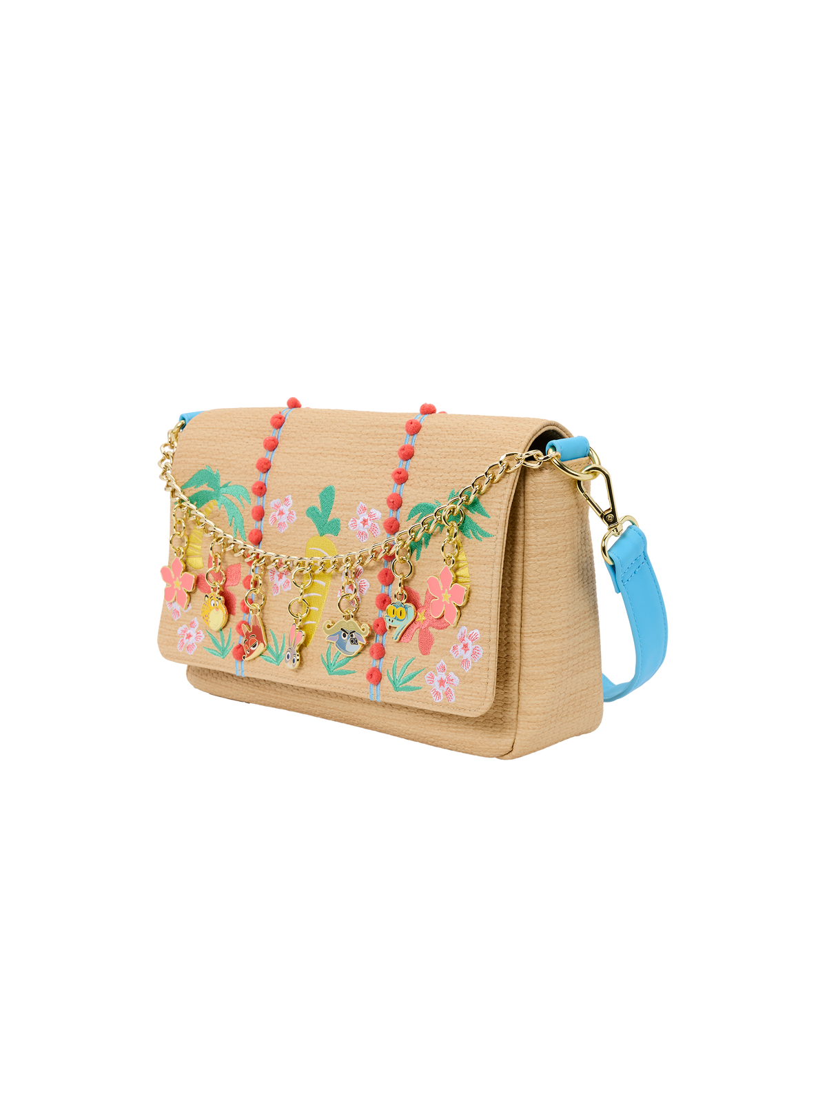 Sac a bandouliere loungefly zootopie 2 embroidered charm
