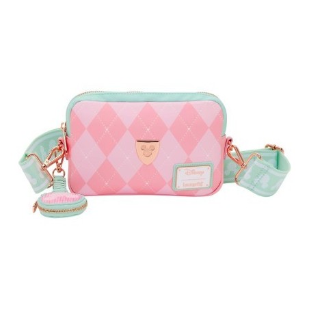 Sac bandoulière avec porte monnaie Mickey et ses amis tennis LOUNGEFLY