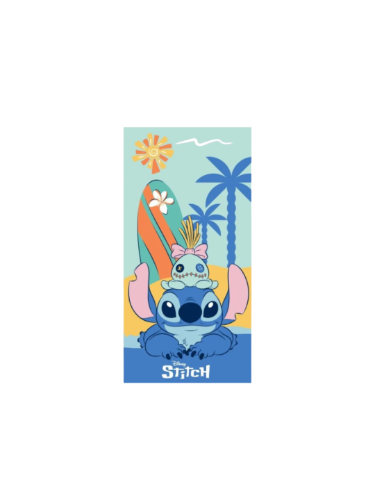 Serviette de plage Stitch & Scrump Disney