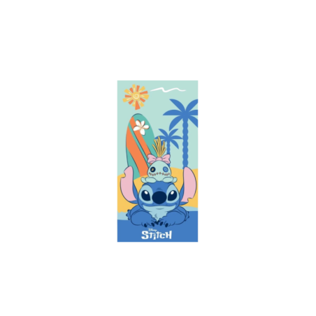 Serviette de plage Stitch & Scrump Disney