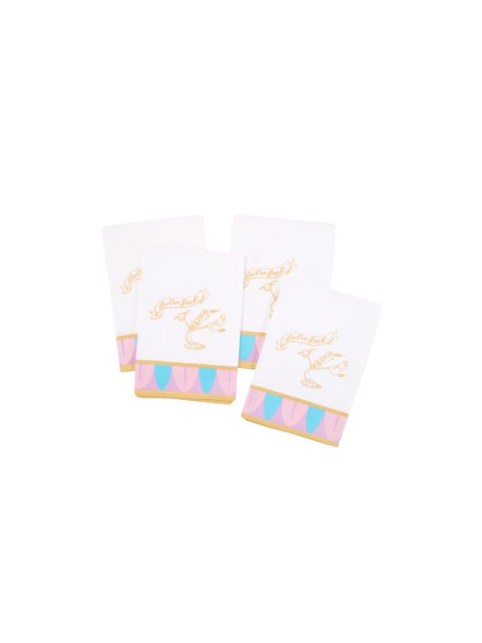 Serviettes de fête La Belle et la Bête Disney