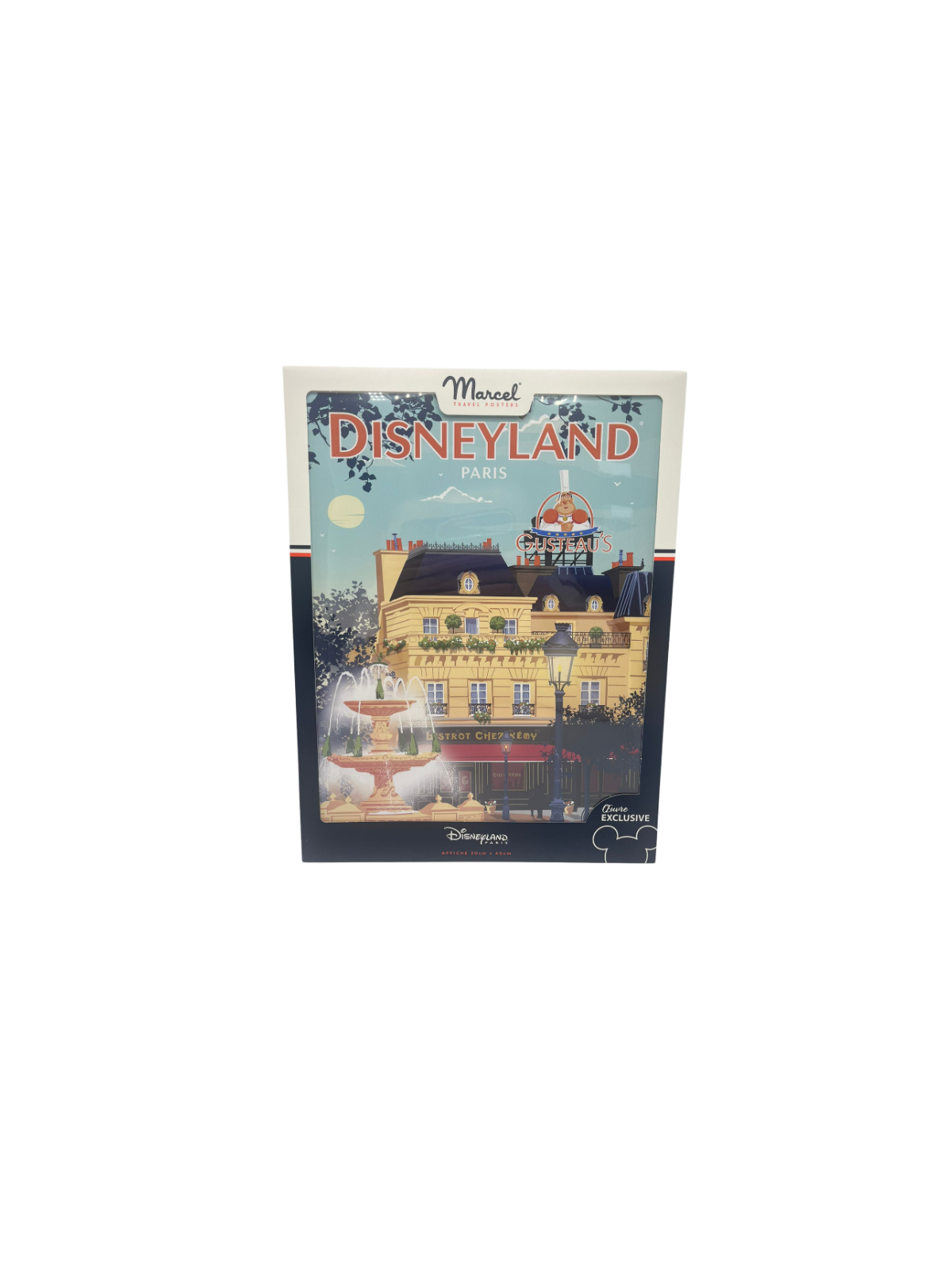 Affiche Ratatouille adventure Disneyland paris