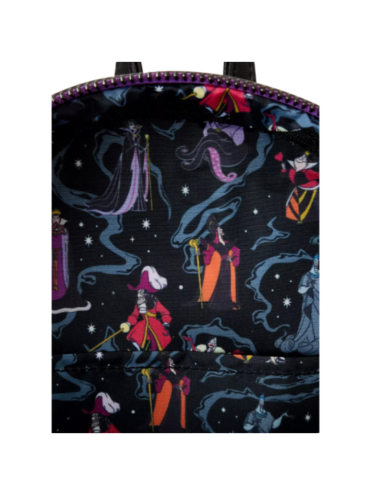 Sac a dos loungefly Villains irriescent disney