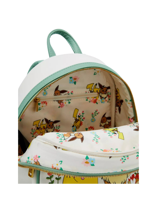 Sac a Dos Loungefly Pokémon Pikachu et Évoli Floral