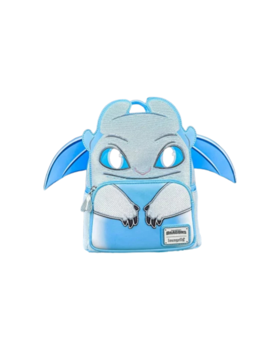 Sac a dos loungefly light fury cosplay dragons