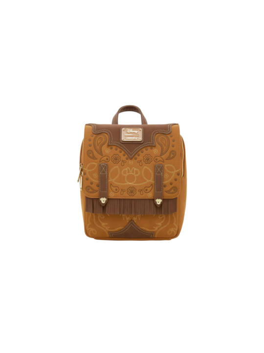 Sac a dos loungefly western patterned minnie mouse import