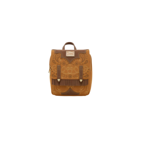 Sac a dos loungefly western patterned minnie mouse import