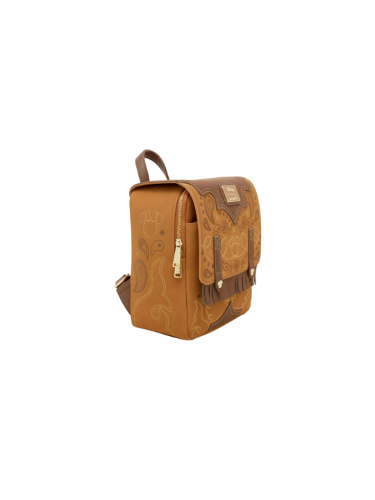 Sac a dos loungefly western patterned minnie mouse import