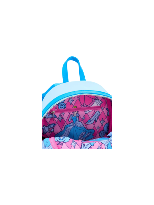Sac à dos stained glass portrait Cendrillon LOUNGEFLY Import