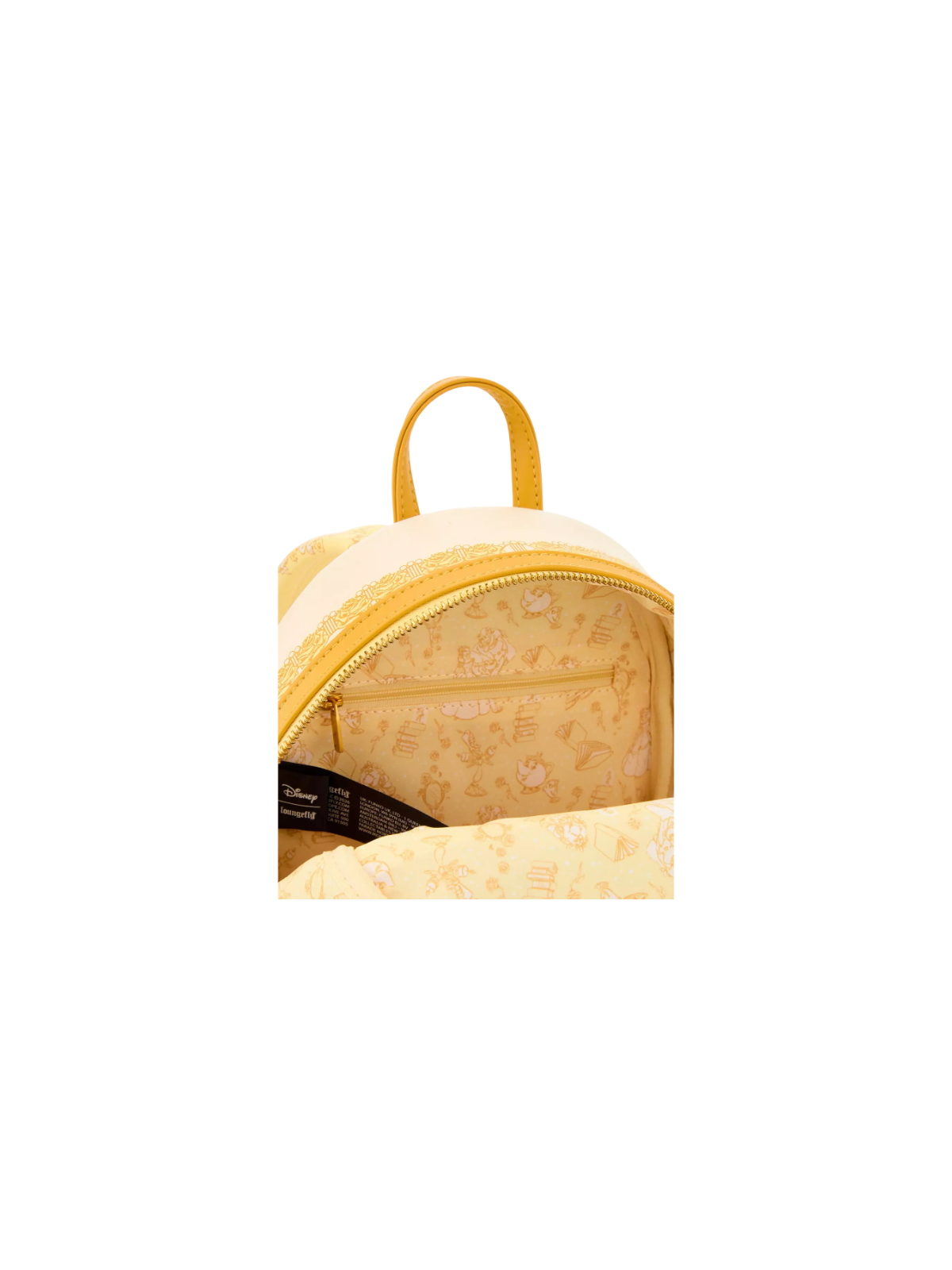 Sac a dos loungefly belle tonal sketch la belle & la bête import