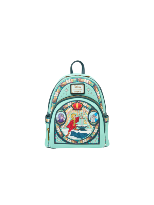Sac a dos loungefly stained glass the sword in stone import