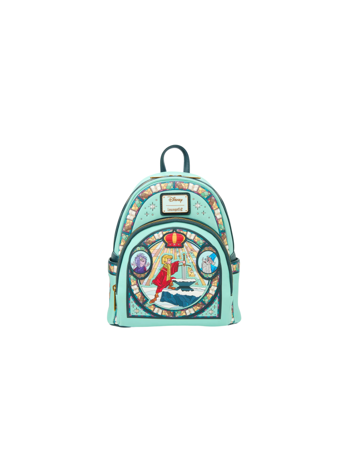 Sac a dos loungefly stained glass the sword in stone import