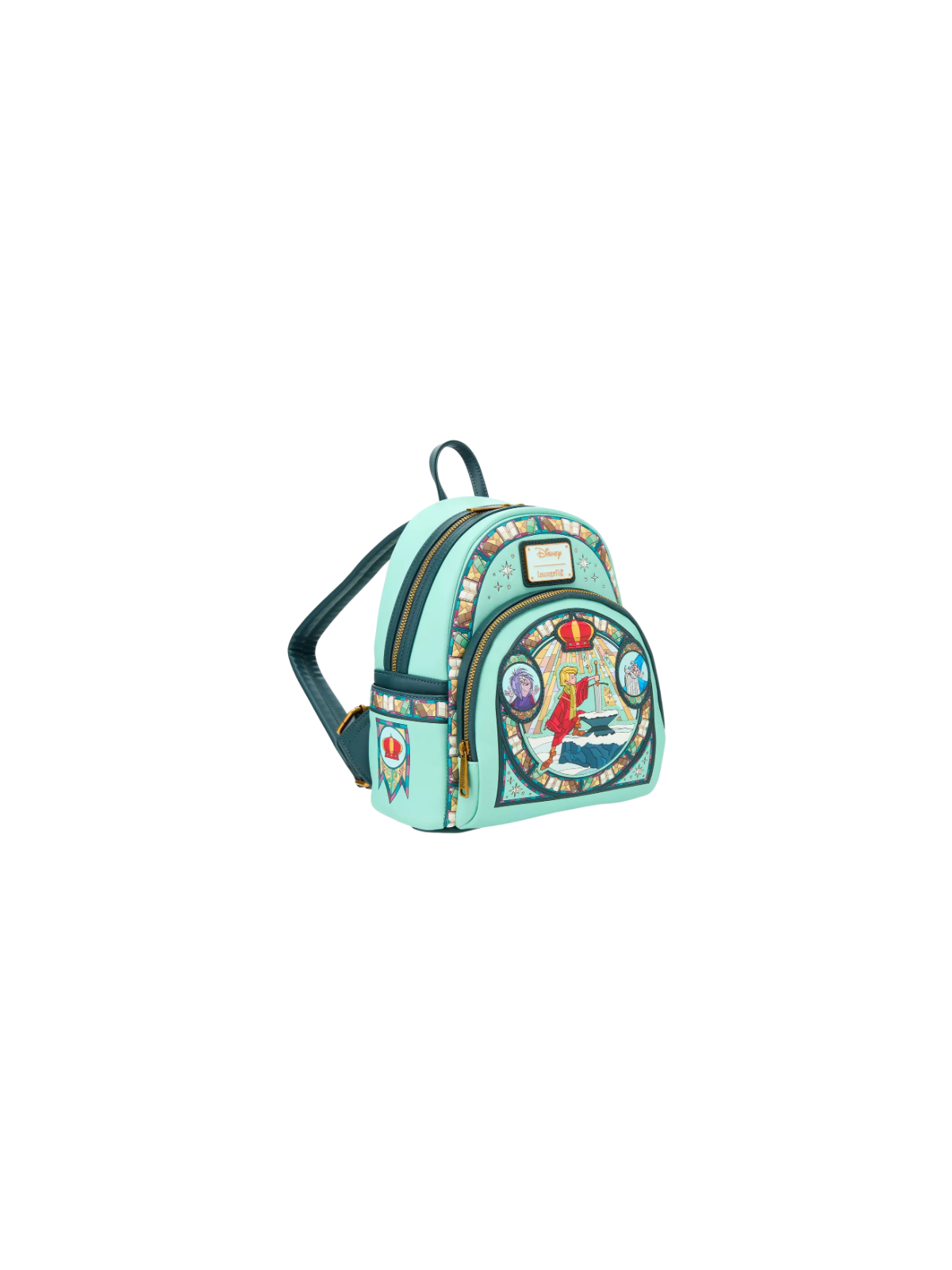 Sac a dos loungefly stained glass the sword in stone import